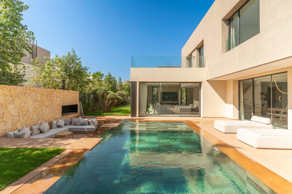 Location de villa de luxe pas chère dans la Palmeraie de Marrakech